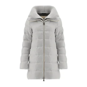 PIUMINO CACHEMIRE COLLO LANA