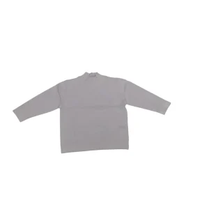 Maglioncino mezzo collo bianco neonato