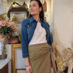 Giubbino in denim - PLEASE